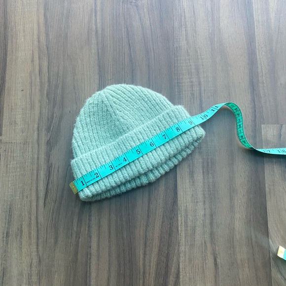 ASOS Design Sage Green Ribbed Bernie - Picture 3 of 4